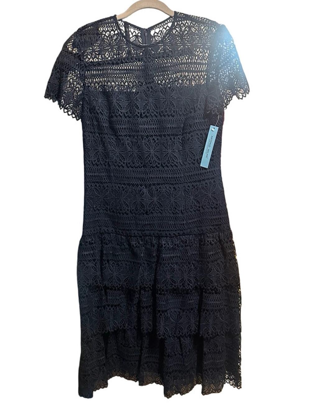 Antonio Melani Dark Blue Size 8 Dress